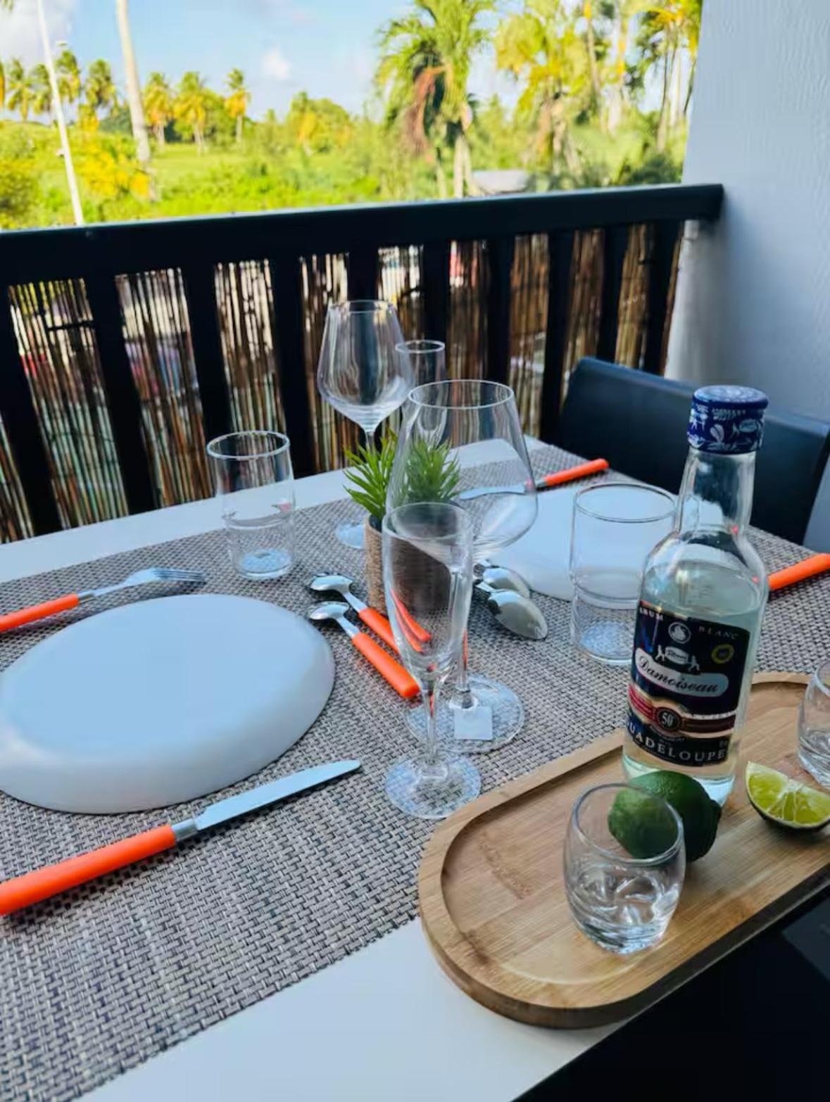 Appart' Cosychik' Vue Golf Au Coeur De La Marina A Pied !! Сен Франсоа Екстериор снимка